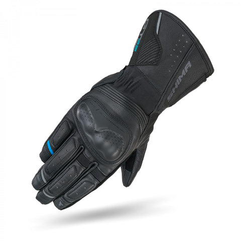 Black women's motorcycle glove from Shima 