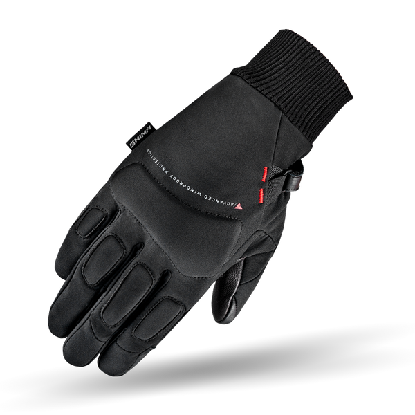Black women motorcycle glove oslo wing from shima
