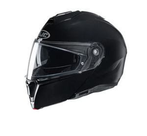 Metal black shine motorcycle helmet from HJC