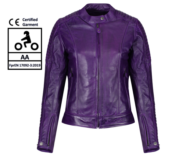 MotoGirl Valerie Leather Jacket (XS-5XL)